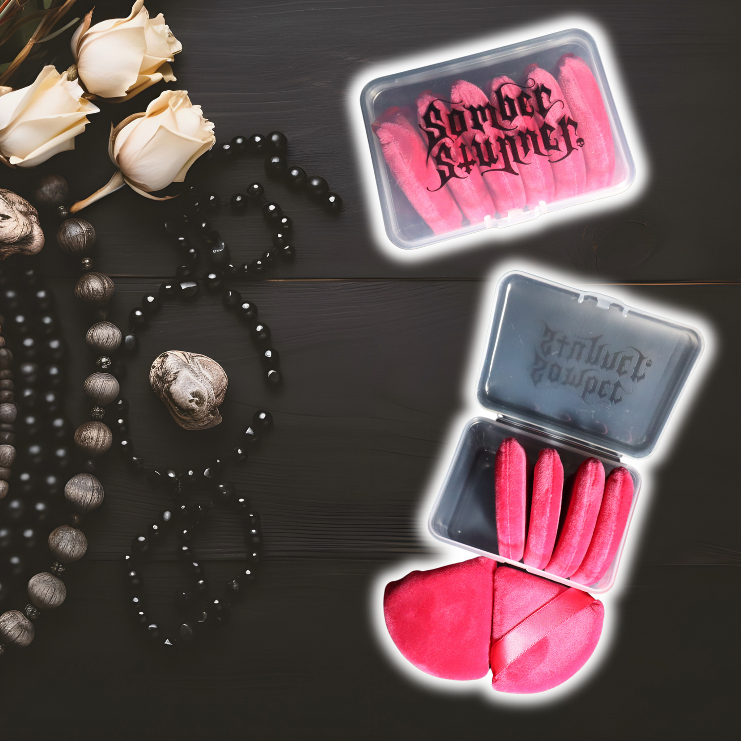 Facial Powder Puff Set
