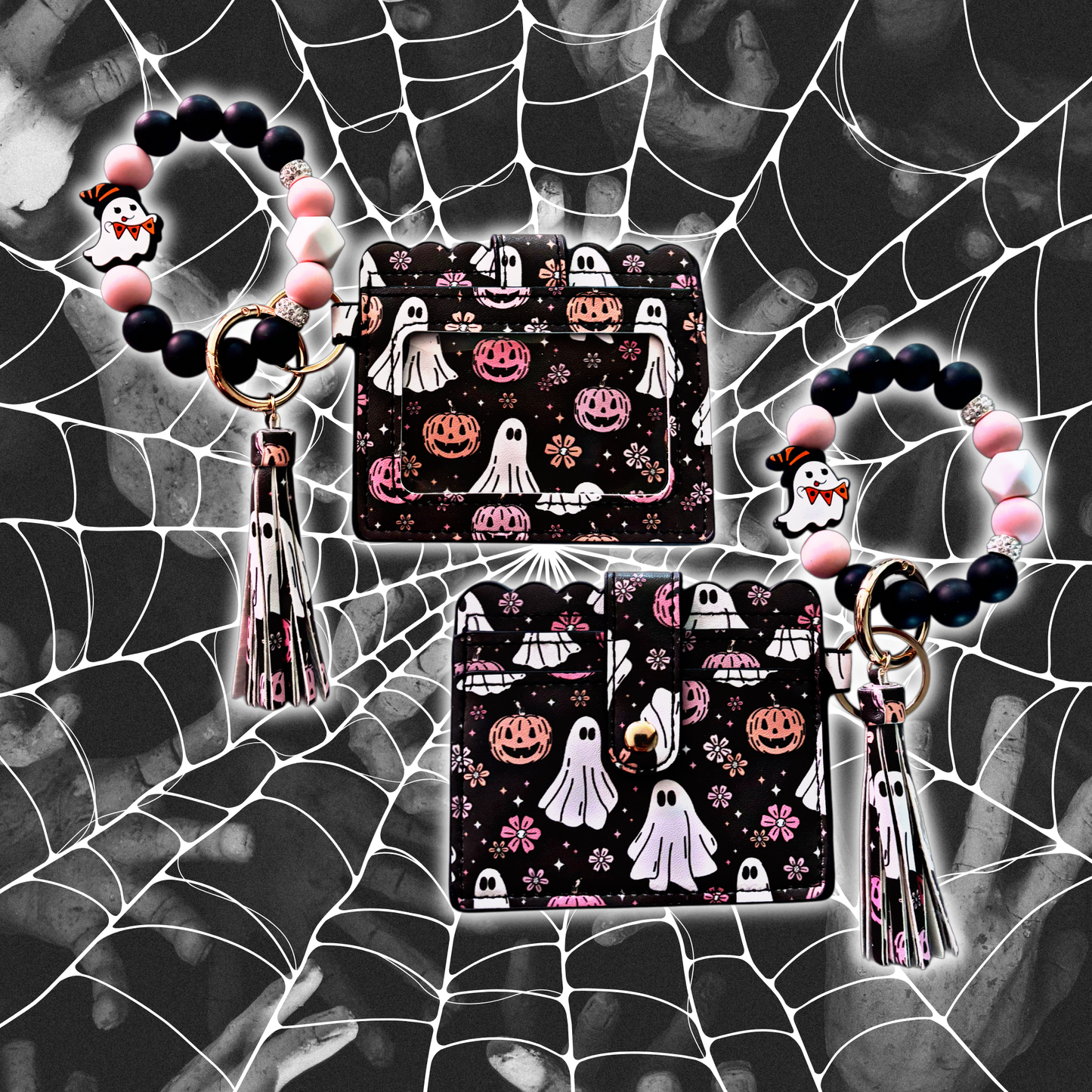 Ghost Girly Card Holder