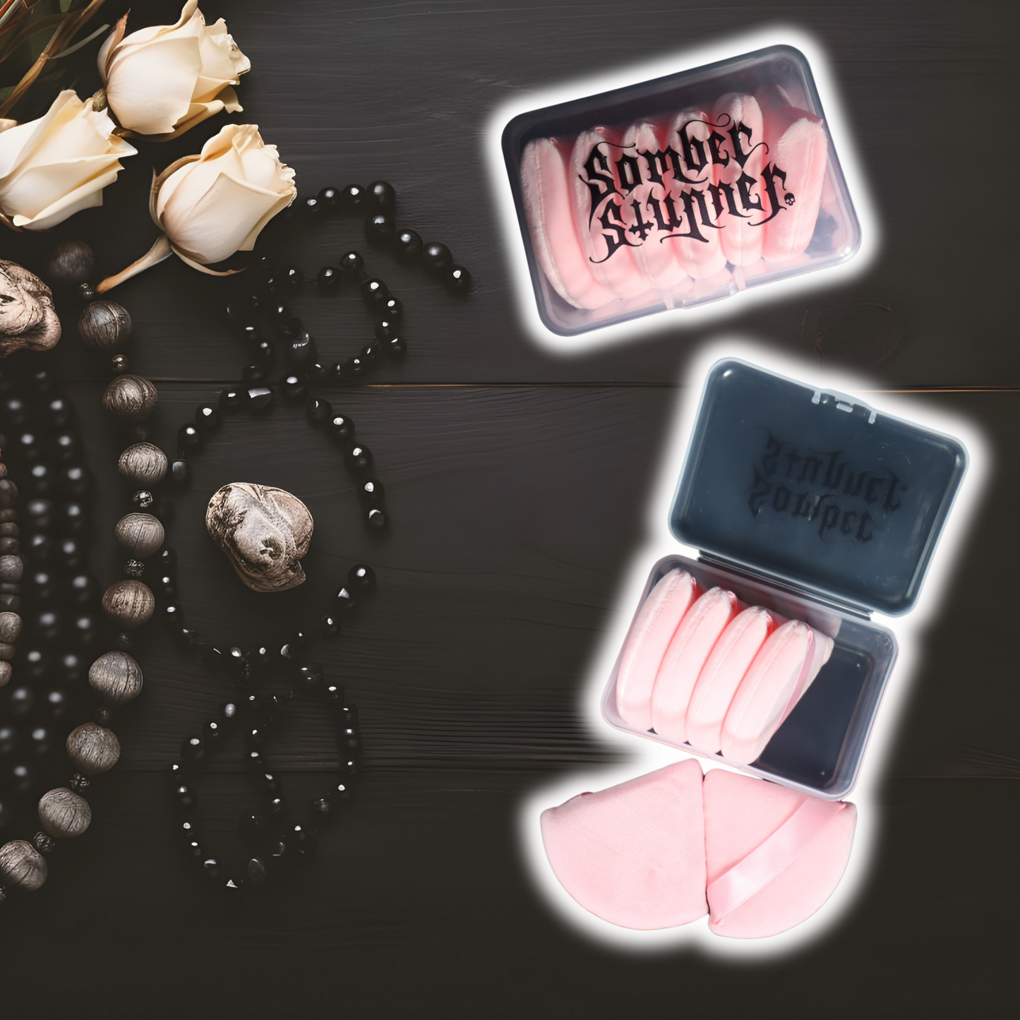 Facial Powder Puff Set