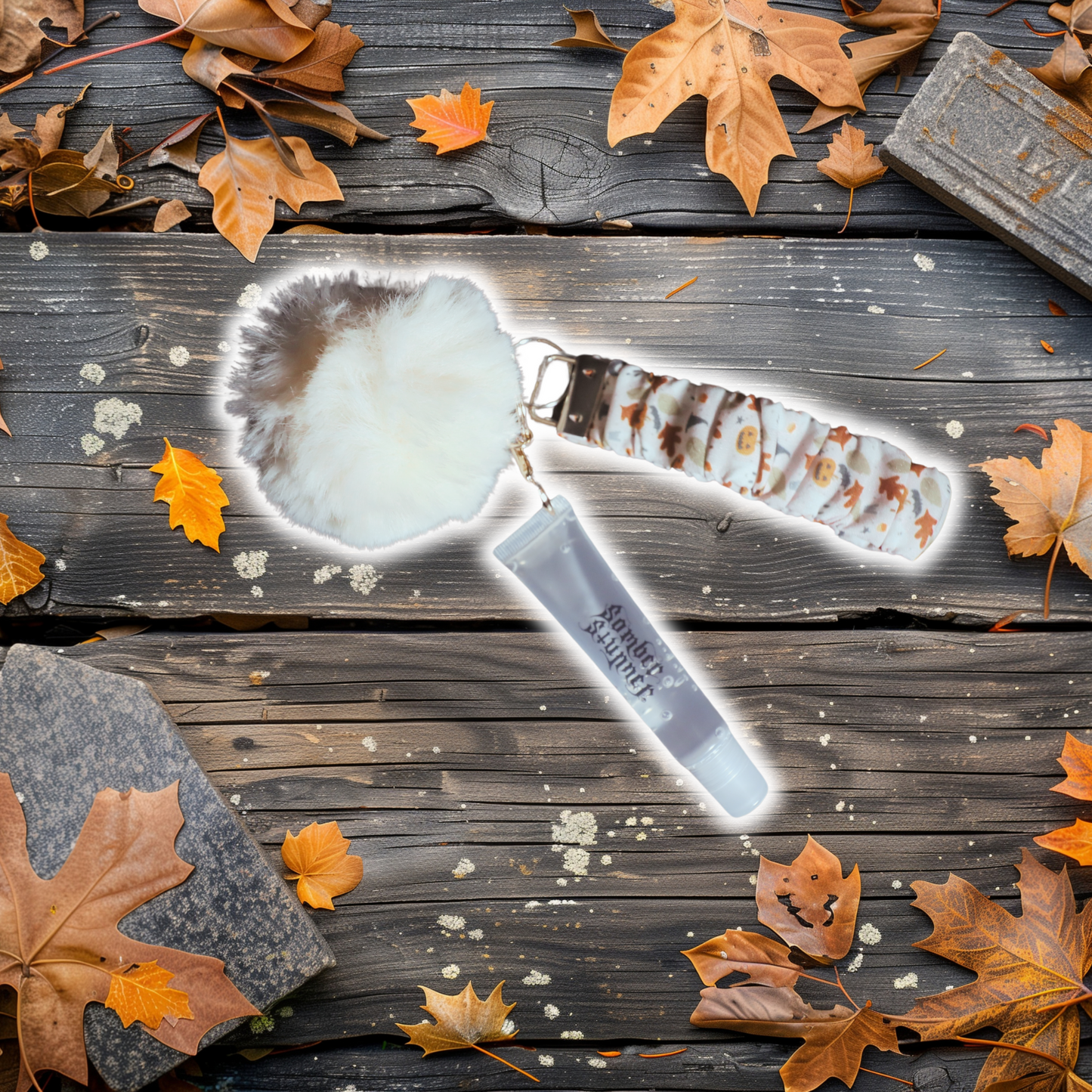 Spooky Wristlet Lip Gloss Keychains