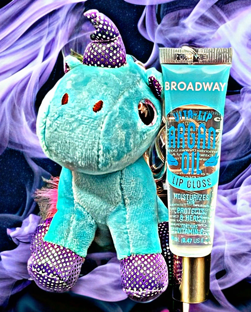 Unicorn Kawaii Lip Gloss Keychain