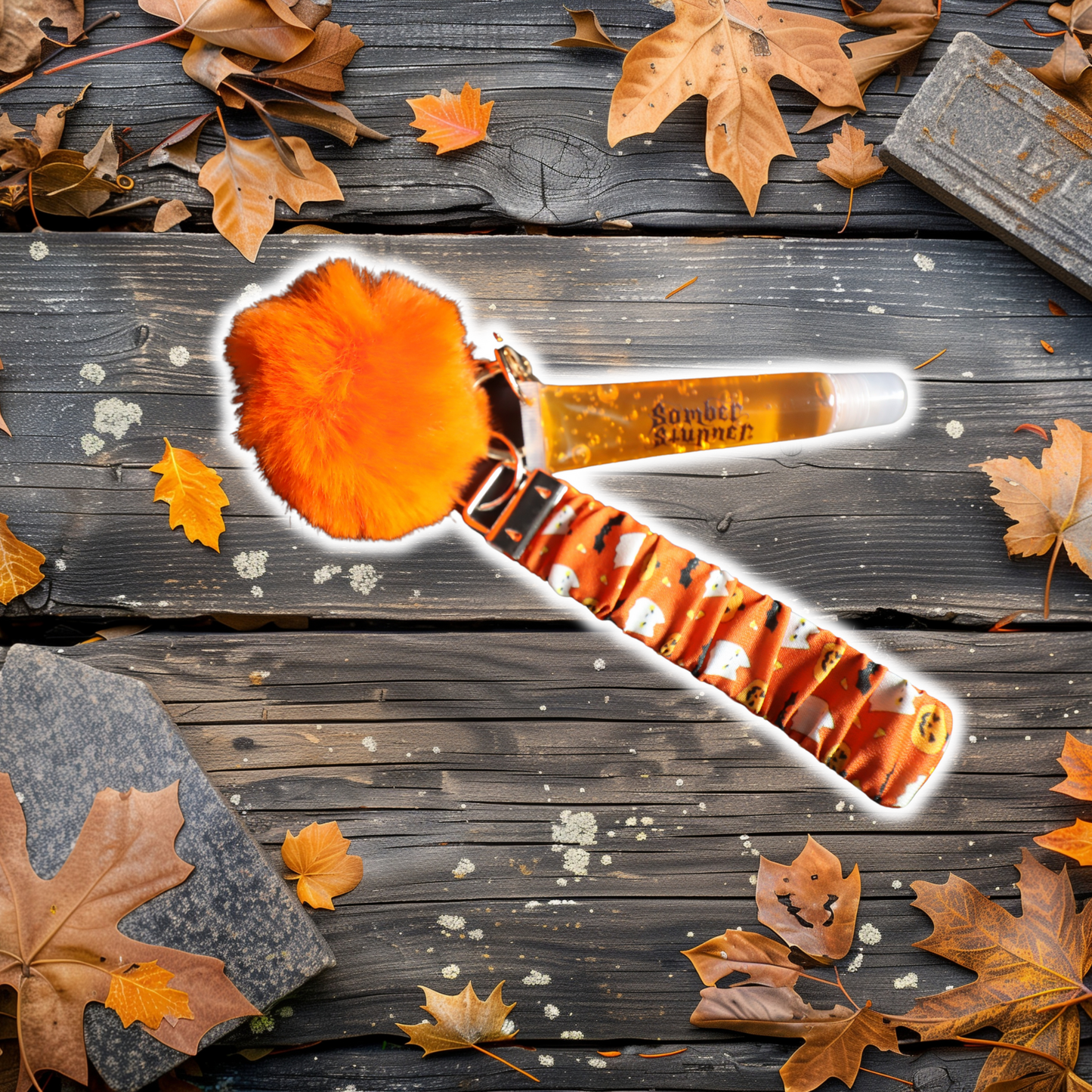 Spooky Wristlet Lip Gloss Keychains