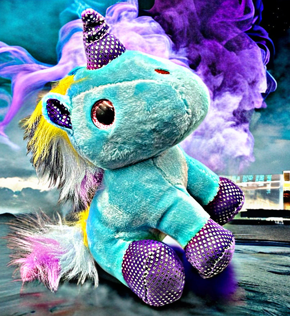 Unicorn Kawaii Lip Gloss Keychain