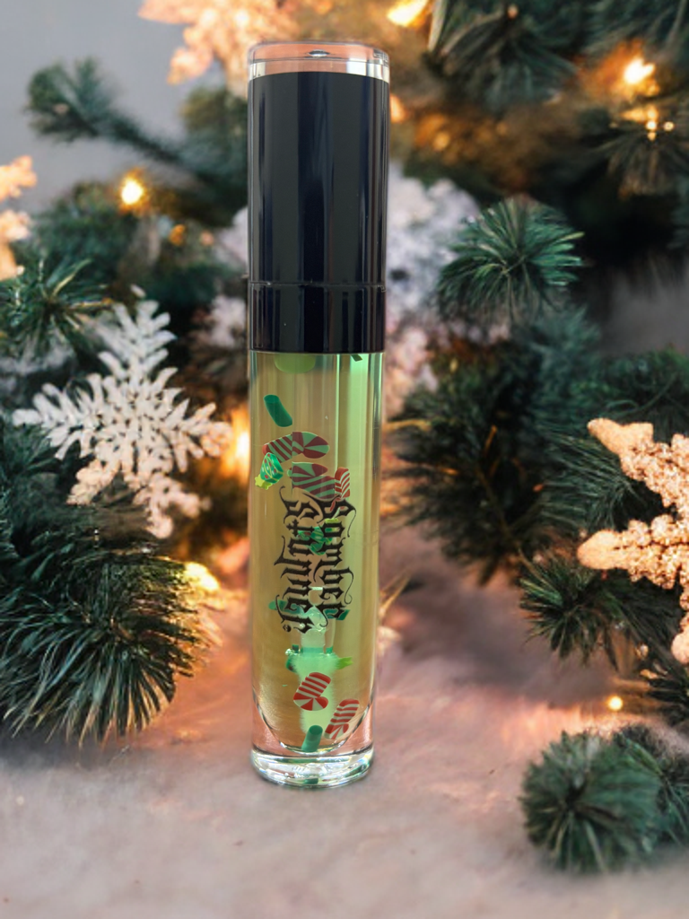 "Oh Christmas Tree" Lip Oil (Christmas Lip Oil) By Somber Stunner